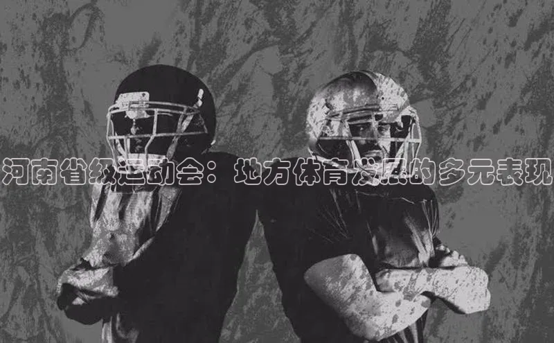 新宝gg中文在线河南省级运动会：地方体育发展的多元表现